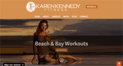 Desktop Screenshot of karenkennedyfitness.com